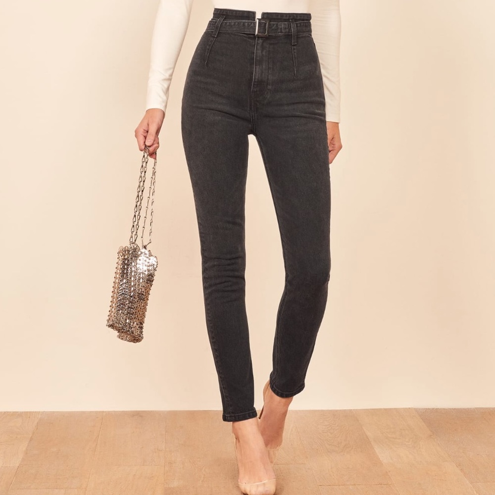 Reformation Kayo High & Skinny Jean